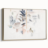 Modern Wall Art – Abstract Bermuda Trees and Architecture