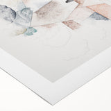 Modern Wall Art – Abstract Bermuda Trees and Architecture