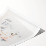 Modern Wall Art – Abstract Bermuda Trees and Architecture