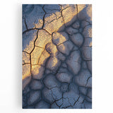 Stretched canvas artwork depicting a stunning landscape of cliffs and mountains, showcasing vibrant colors and intricate details, perfect for home decor.