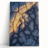 Stretched canvas artwork depicting a dramatic landscape with towering cliffs and vibrant skies, perfect for adding a bold statement to any room decor.