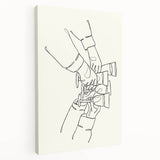 Large canvas print featuring an array of colorful fruits and vegetables, suitable for kitchen wall art.