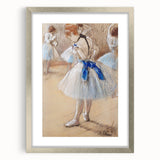 Impressionist Wall Art: Edgar Degas' Dancer 1880 Ballet Painting Print
