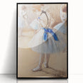 Impressionist Wall Art: Edgar Degas' Dancer 1880 Ballet Painting Print