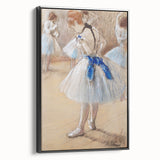 Impressionist Wall Art: Edgar Degas' Dancer 1880 Ballet Painting Print