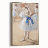 Impressionist Wall Art: Edgar Degas' Dancer 1880 Ballet Painting Print