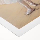 Impressionist Wall Art: Edgar Degas' Dancer 1880 Ballet Painting Print