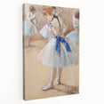Impressionist Wall Art: Edgar Degas' Dancer 1880 Ballet Painting Print