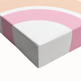 Children's Wall Decor - Soft Pastel Rainbow Nursery Art