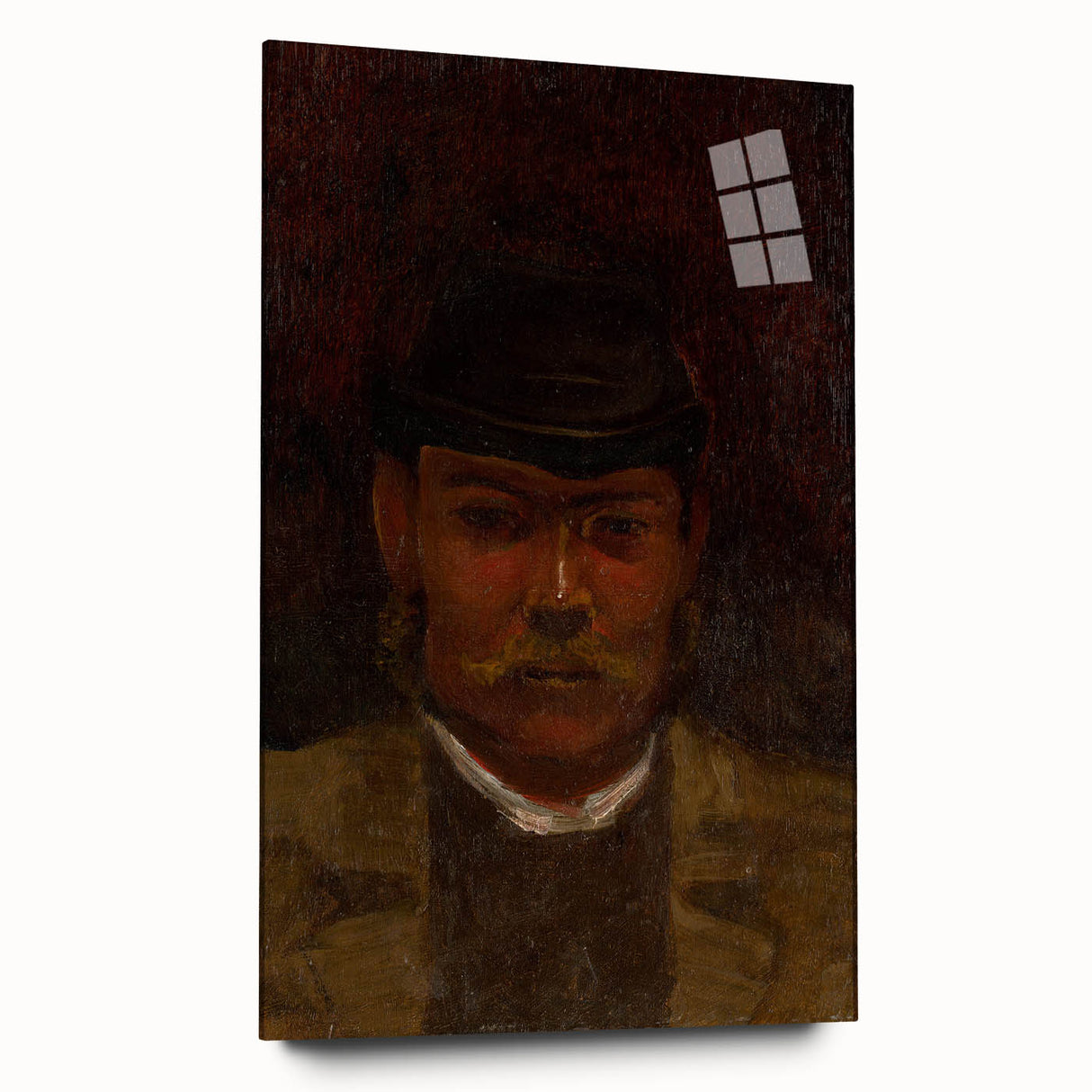 Modern Wall Art - Abstract Portrait of a Man - Contemporary Art Print