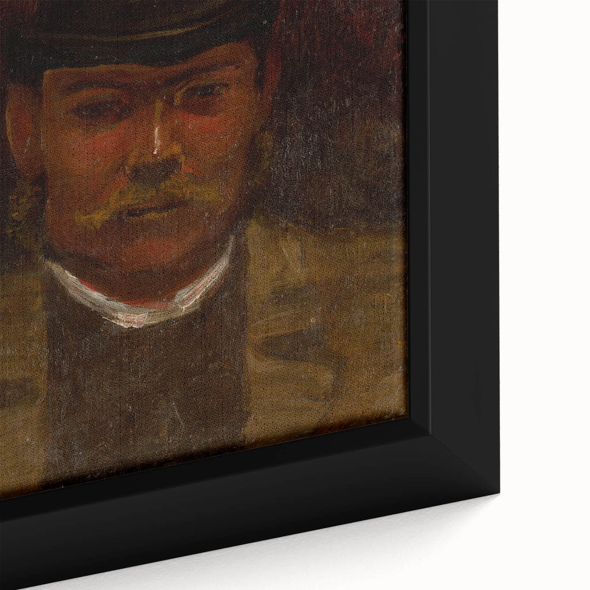 Modern Wall Art - Abstract Portrait of a Man - Contemporary Art Print