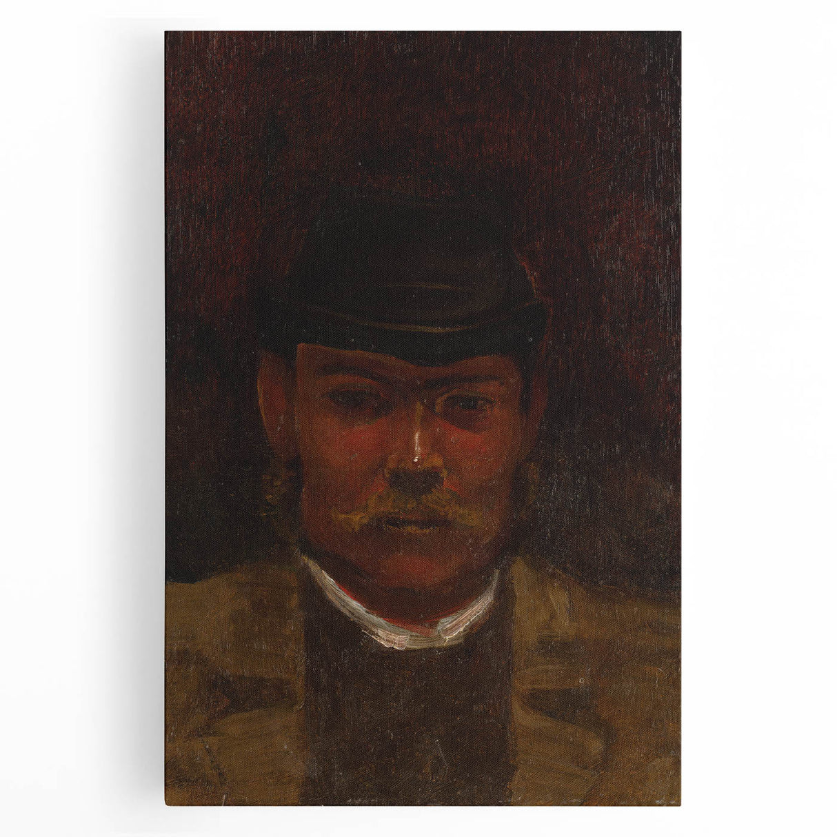 Modern Wall Art - Abstract Portrait of a Man - Contemporary Art Print