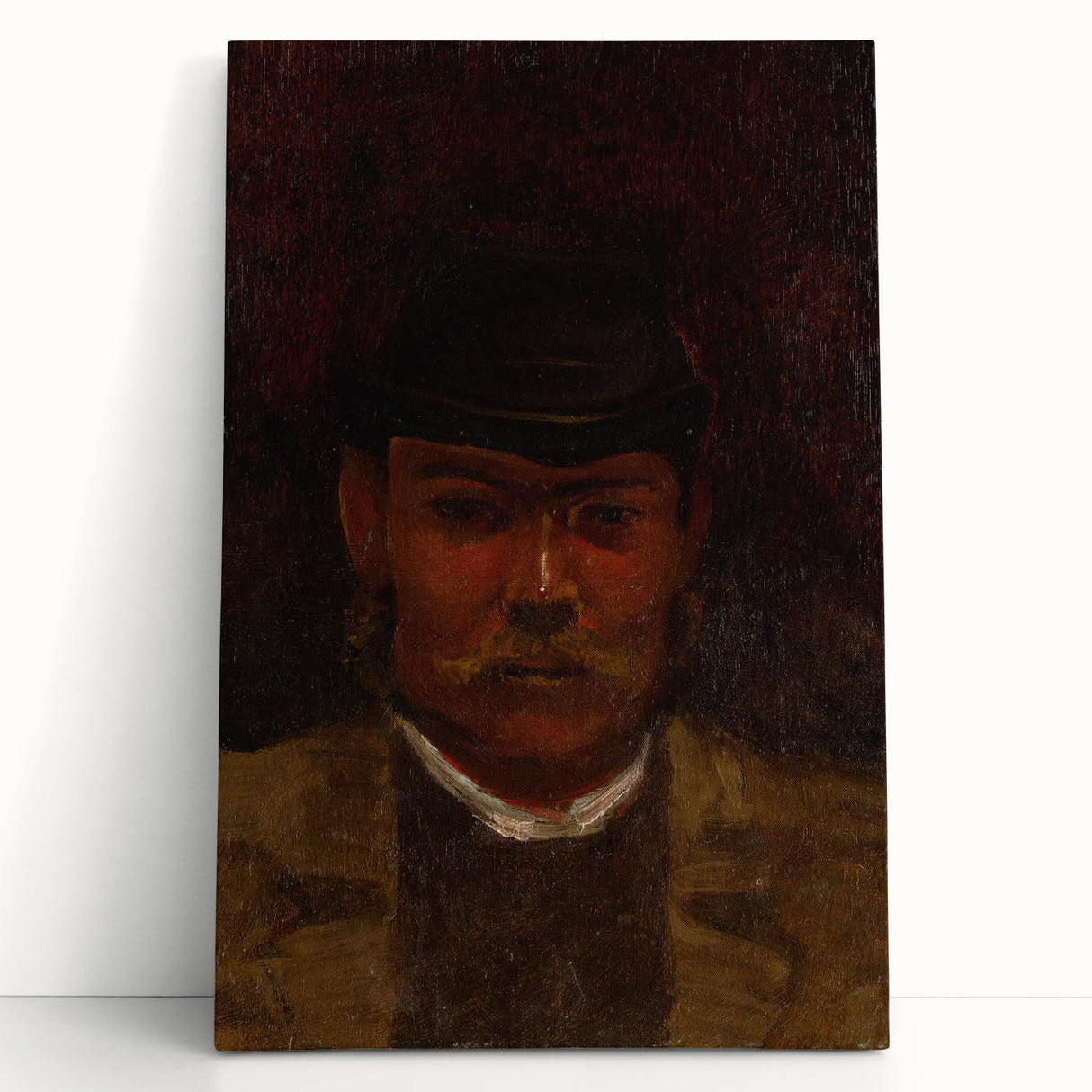 Modern Wall Art - Abstract Portrait of a Man - Contemporary Art Print