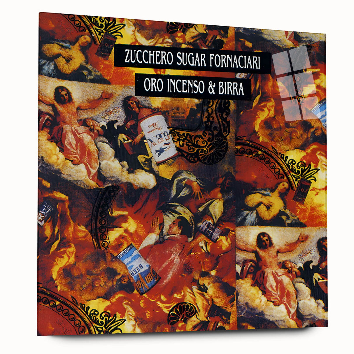 Zucchero Oro Incenso & Birra Retro Wall Art – Vintage Print