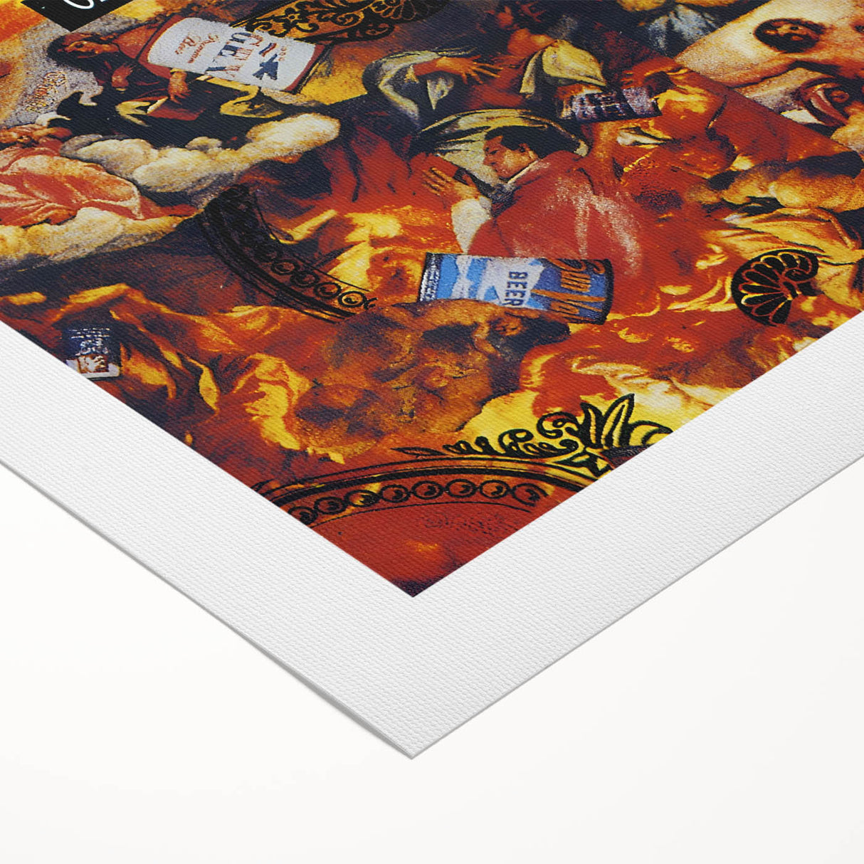 Zucchero Oro Incenso & Birra Retro Wall Art – Vintage Print