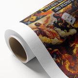 Zucchero Oro Incenso & Birra Retro Wall Art – Vintage Print