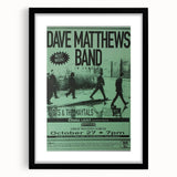 Vintage Retro Poster Art: Dave Matthews Band Concert Poster