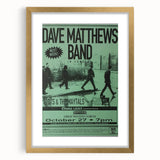 Vintage Retro Poster Art: Dave Matthews Band Concert Poster