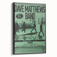 Vintage Retro Poster Art: Dave Matthews Band Concert Poster