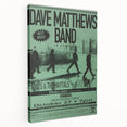 Vintage Retro Poster Art: Dave Matthews Band Concert Poster