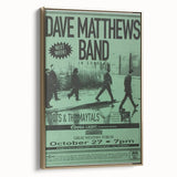 Vintage Retro Poster Art: Dave Matthews Band Concert Poster