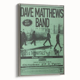 Vintage Retro Poster Art: Dave Matthews Band Concert Poster
