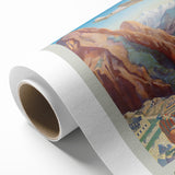 Vintage Peru Travel Poster - South America Retro Art Print