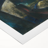 In the Suburbs Realism Art Print - Konštantín Bauer Urban Landscape Scene