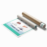 Arctic Animals Kids Educational Wall Art - Learning Print