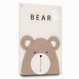 Adorable Bear Nursery Wall Art – Baby Room Decor & Kids Art Print