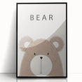 Adorable Bear Nursery Wall Art – Baby Room Decor & Kids Art Print