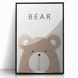 Adorable Bear Nursery Wall Art – Baby Room Decor & Kids Art Print