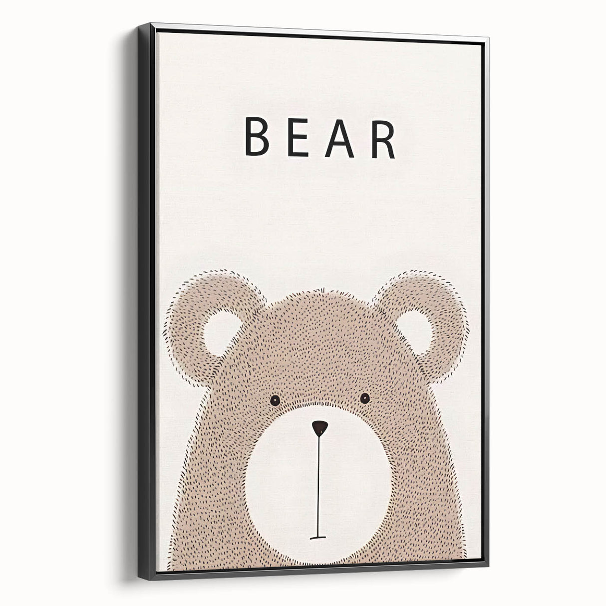 Adorable Bear Nursery Wall Art – Baby Room Decor & Kids Art Print