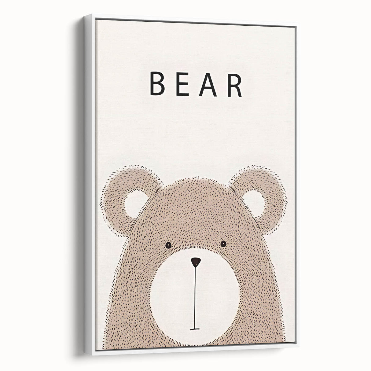 Adorable Bear Nursery Wall Art – Baby Room Decor & Kids Art Print