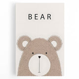 Adorable Bear Nursery Wall Art – Baby Room Decor & Kids Art Print