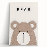 Adorable Bear Nursery Wall Art – Baby Room Decor & Kids Art Print