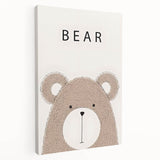 Adorable Bear Nursery Wall Art – Baby Room Decor & Kids Art Print