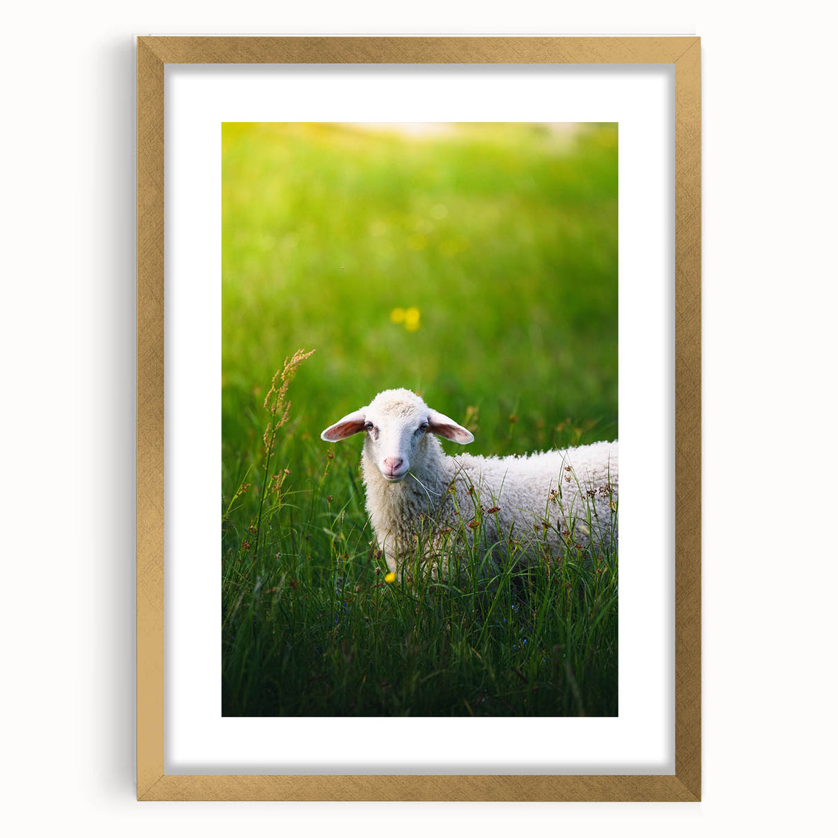 Extra large abstract art print with textured design in earthy tones, framed in gold, ideal for living room decor.