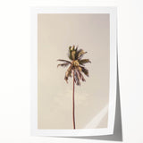 Extra large rolled canvas featuring a vibrant floral design in summer hues, ideal for art wall dining room.