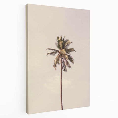 Large canvas with a vibrant, summery abstract design, ideal for kitchen wall art.