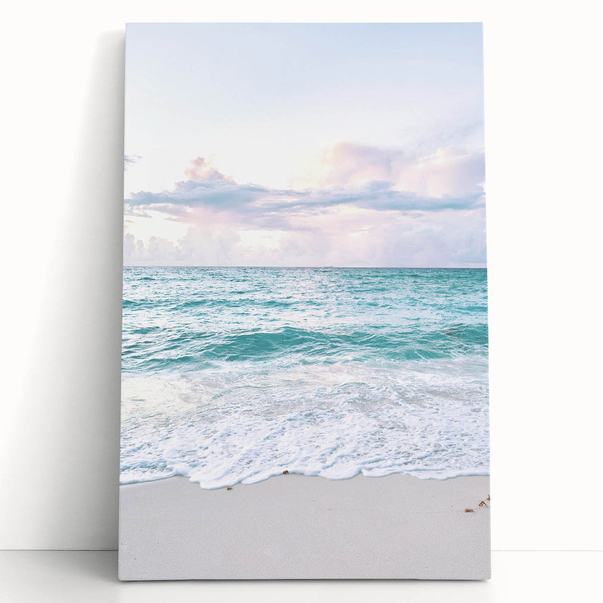 Large black and white abstract canvas art, ideal for kitchen wall decor or bedroom ambiance.