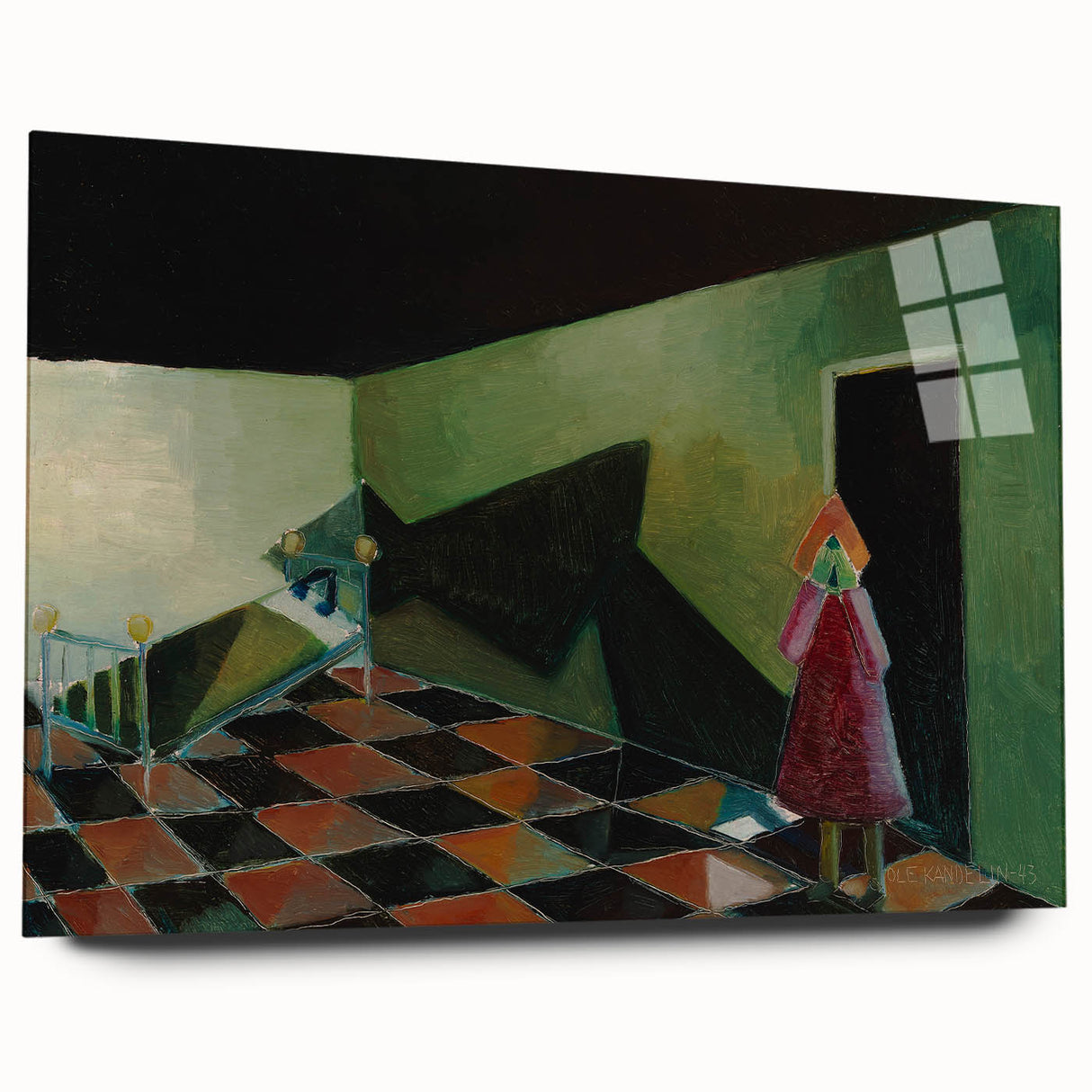 Modern Wall Art – Abstract Orphan by Ole Kandelin