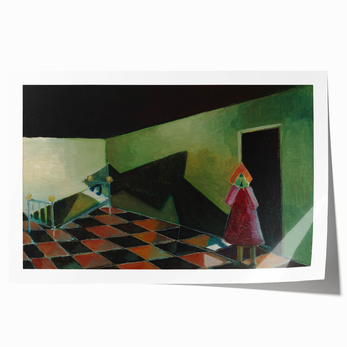 Modern Wall Art – Abstract Orphan by Ole Kandelin