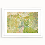 Modern Wall Art – Abstract Color Study for Road Through the Forest