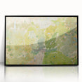Modern Wall Art – Abstract Color Study for Road Through the Forest