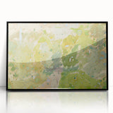 Modern Wall Art – Abstract Color Study for Road Through the Forest