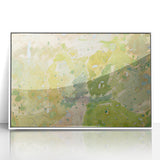 Modern Wall Art – Abstract Color Study for Road Through the Forest