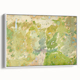 Modern Wall Art – Abstract Color Study for Road Through the Forest