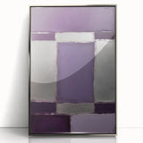 Framed abstract wall art featuring dynamic silver strokes on a textured background, perfect for modern decor. Enhances any living space with a contemporary touch.