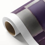 Abstract strokes wall art on rolled canvas, showcasing vibrant colors and dynamic patterns, ideal for contemporary home decor. Packaged securely in a cardboard tube for safe delivery.